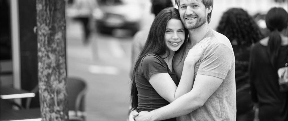 Engagement Shooting in der Bochumer Innenstadt